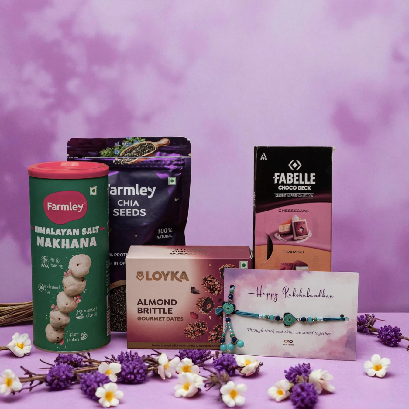 "Indulge & Energize" Unisex Rakhi Hamper